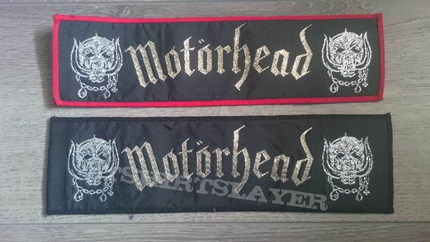 Motörhead - Logo Superstrip Patch (Red &amp; Black Border)