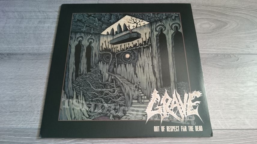 Grave - Out Of Respect For The Dead 12&quot; White Vinyl + Poster