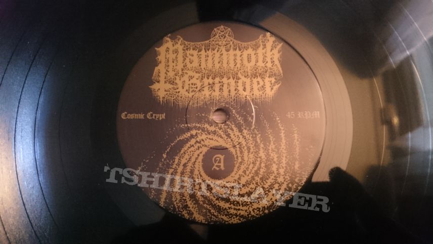 Mammoth Grinder - Cosmic Crypt 12&quot; Gold And Black Merge Vinyl + Poster