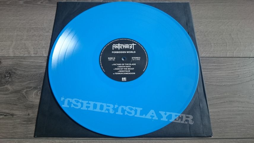 Antichrist - Forbidden World 12&quot; Cyan Blue Vinyl