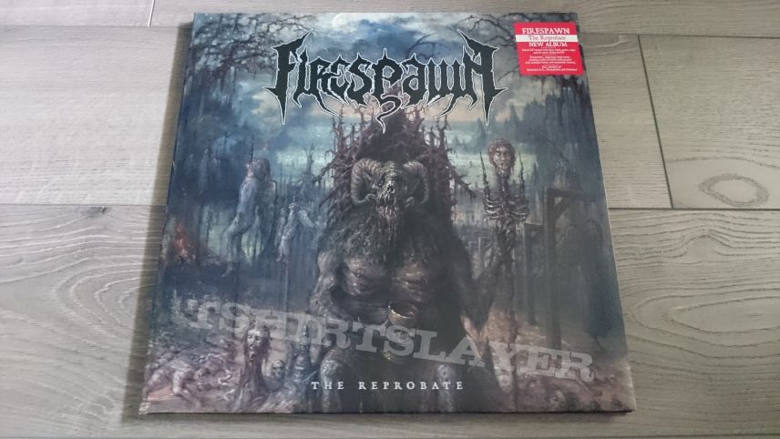 Firespawn - The Reprobate 12&quot; Silver Vinyl + CD &amp; Poster