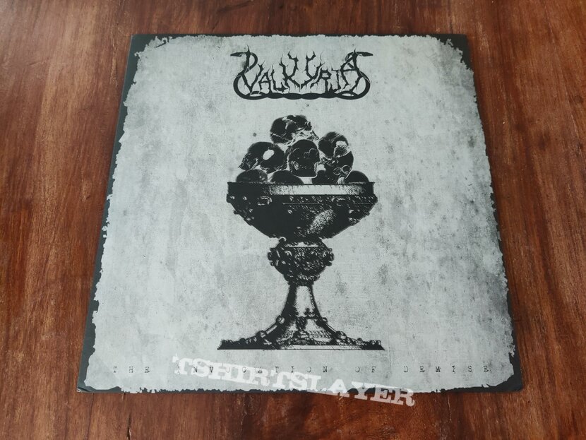 Valkyrja - The Invocation Of Demise 12&quot; Grey/White Splatter Vinyl + Patch