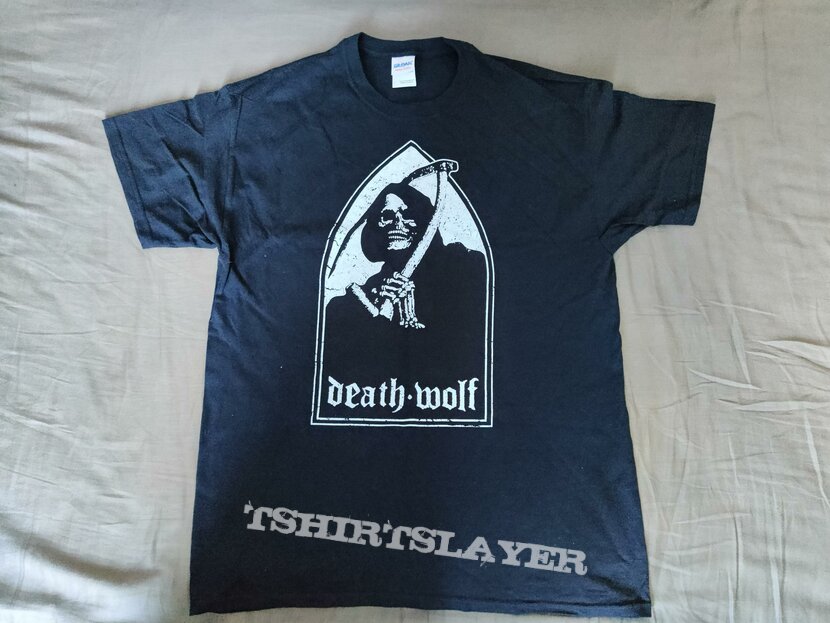 Death Wolf - Black Armoured Death Tour T-Shirt