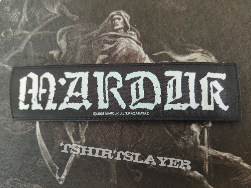 Marduk - Logo Strip Patch
