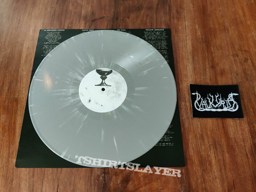 Valkyrja - The Invocation Of Demise 12&quot; Grey/White Splatter Vinyl + Patch