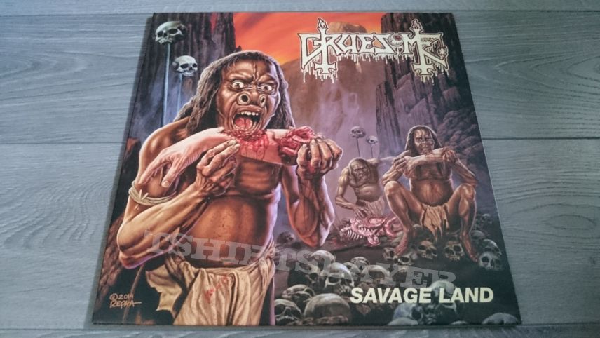 Gruesome - Savage Land 12&quot; Brown Vinyl