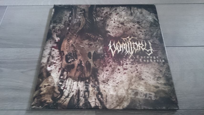 Vomitory - Carnage Euphoria 12&quot; Red Vinyl