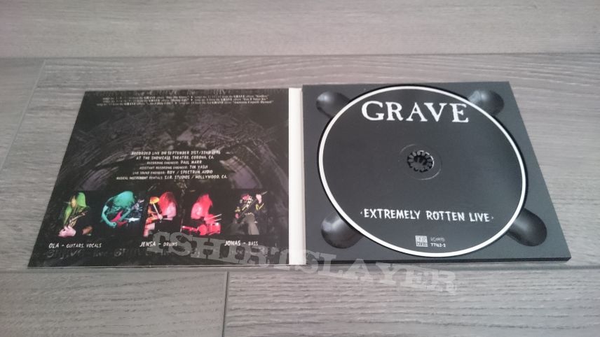 Grave - Extremely Rotten Live CD (Digi)