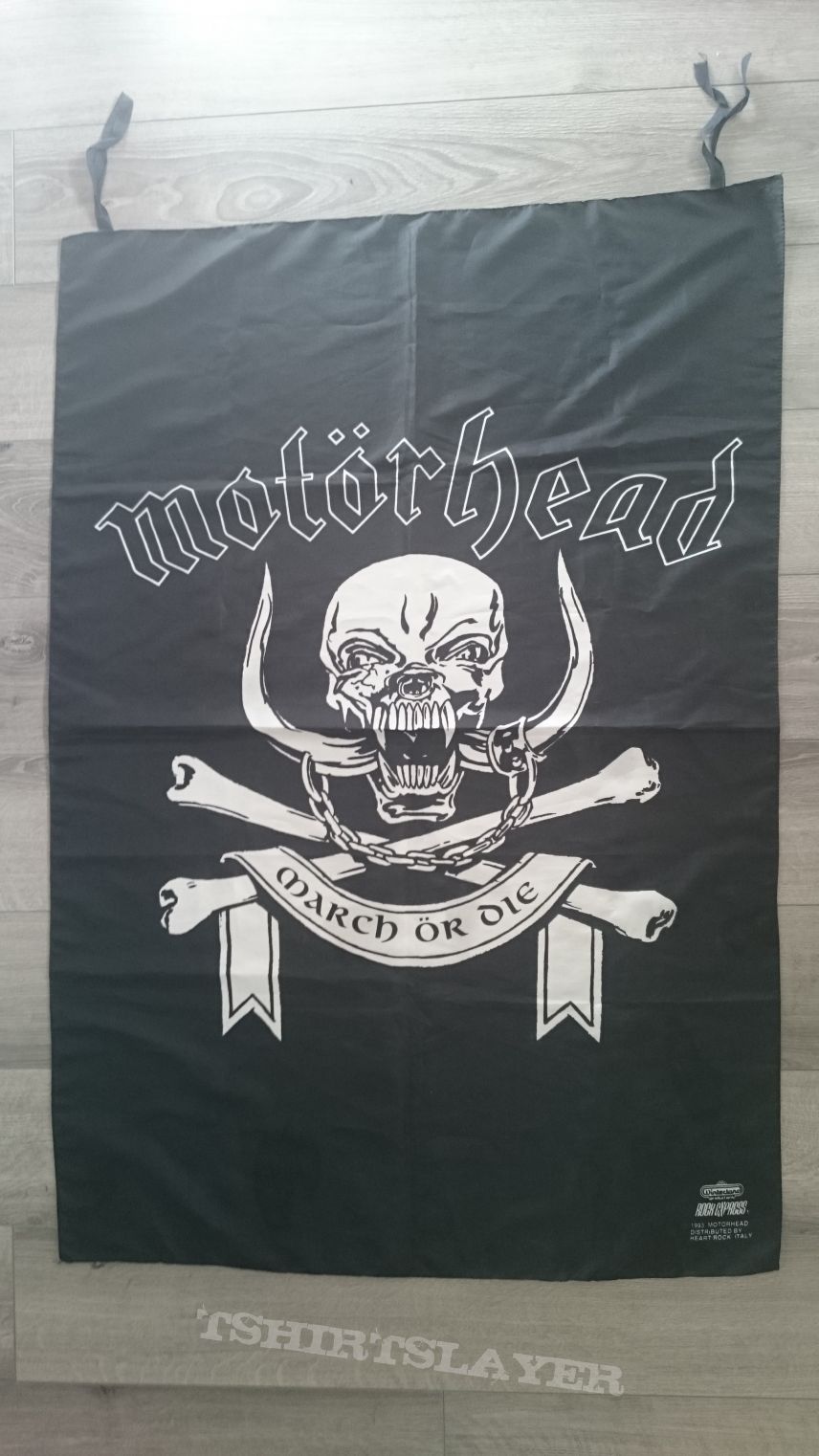 Motörhead - March Ör Die Flag Motörhead - March Ör Die Flag
