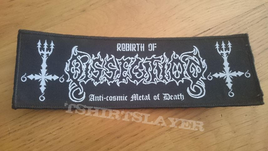 Dissection - Rebirth Of Dissection Strip Patch