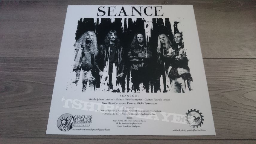 Seance - Levitised Spirit 12&quot; Yellow / Black Marbled Vinyl + Poster