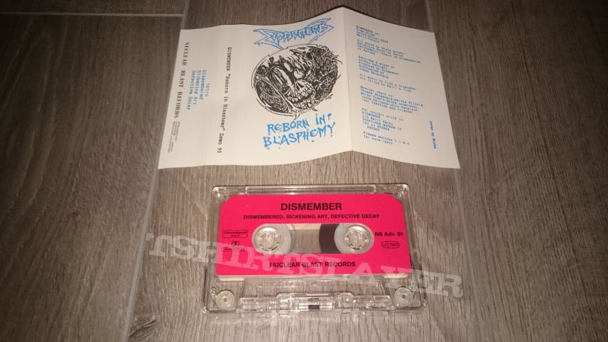 Dismember - Reborn In Blasphemy Demo ´90 Tape