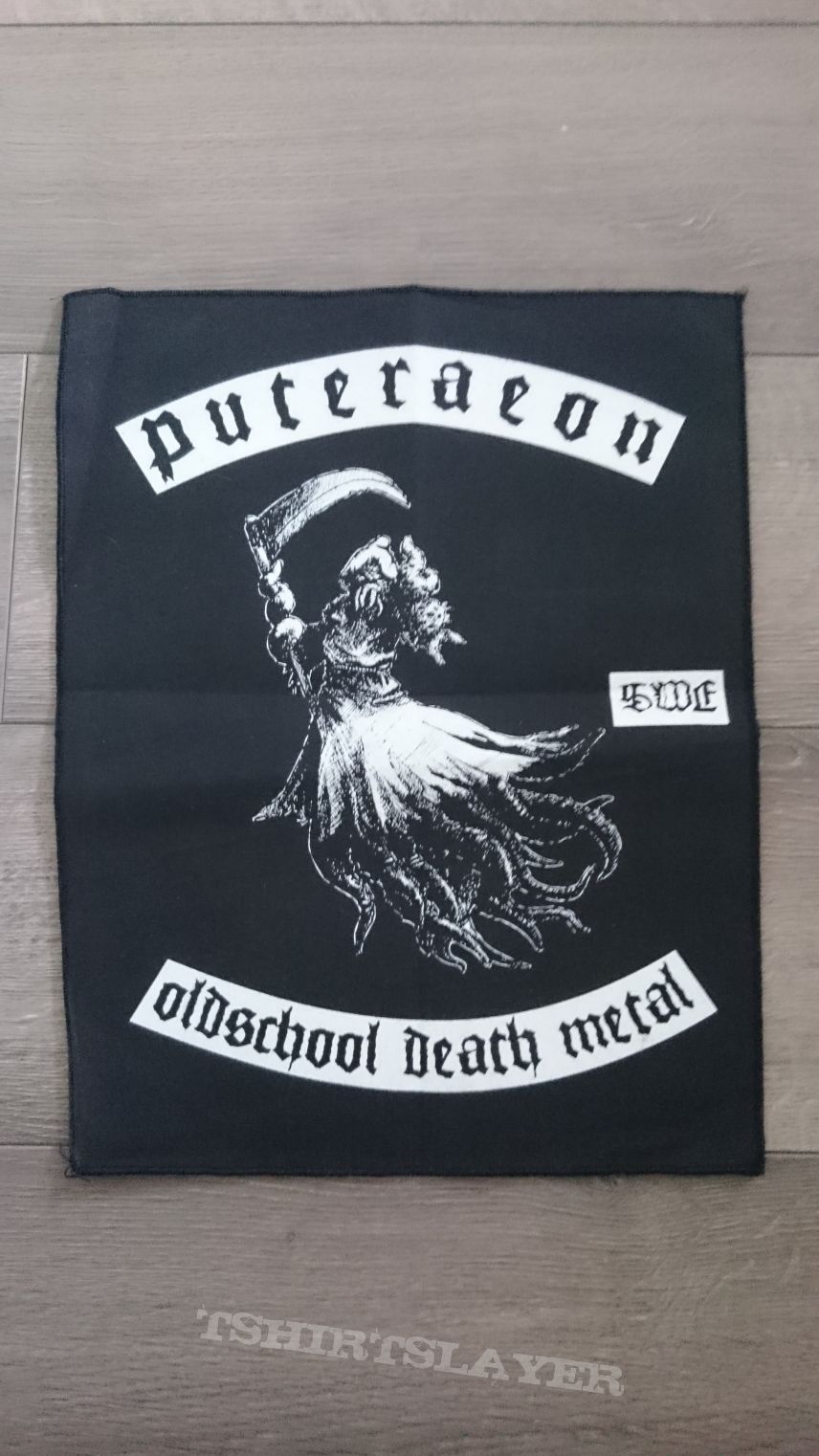 Puteraeon - Oldschool Death Metal Back Patch