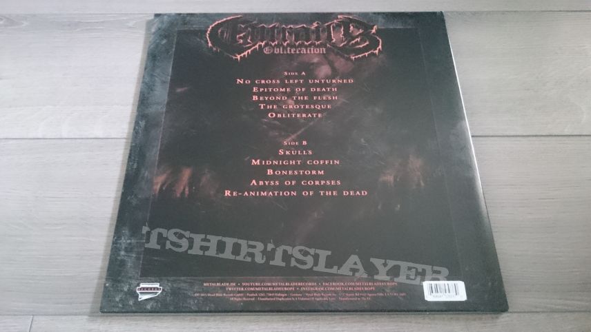 Entrails - Obliteration 12&quot; Flesh Pink Vinyl + Poster