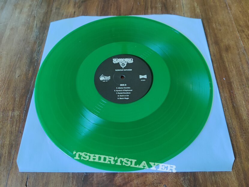 Hypocrisy - Inferior Devoties / Pleasure Of Molestation 12&quot; Green Vinyl
