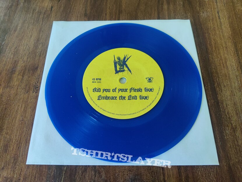 Lik - Sthlm Death Metal 7&quot; Blue Vinyl