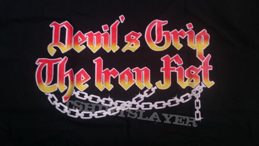 Motörhead - Devil´s Grip, The Iron Fist Re-print T-Shirt