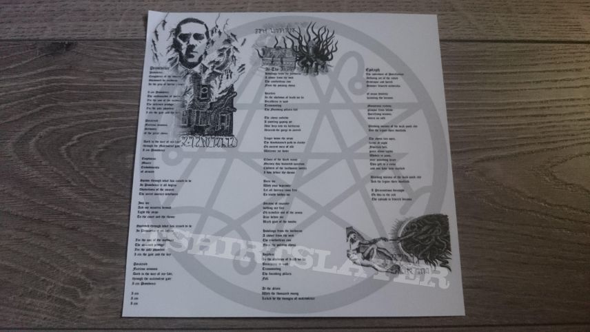  Puteraeon ‎– The Empires Of Death 7&quot; Vinyl 