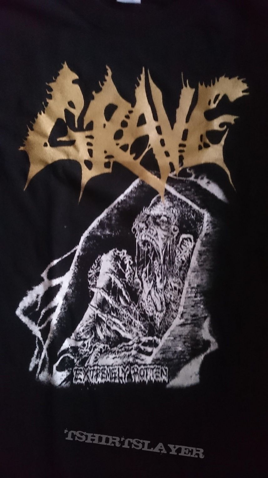 Grave - Extremely Rotten / Death Fucking Metal T-Shirt