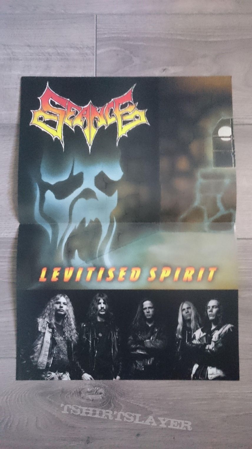 Seance - Levitised Spirit 12&quot; Yellow / Black Marbled Vinyl + Poster