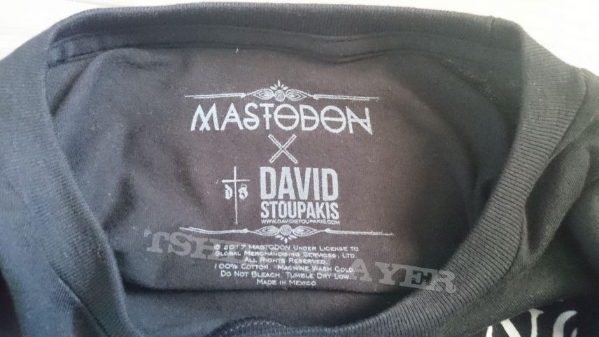 Mastodon - Ancient Kingdom T-Shirt (David Stoupakis Edition) | TShirtSlayer TShirt BattleJacket Gallery