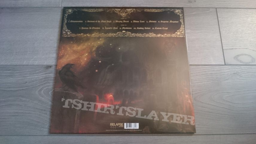 Mammoth Grinder - Cosmic Crypt 12&quot; Gold And Black Merge Vinyl + Poster