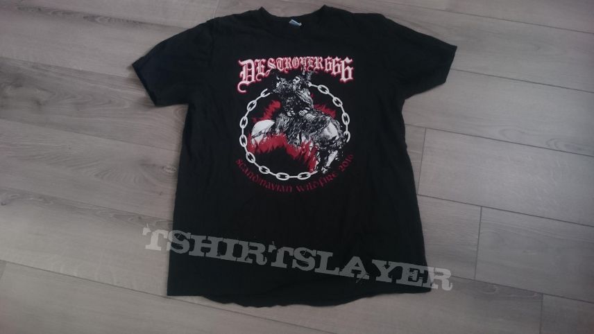 Deströyer 666 - Scandinavian Wildfire 2016 T-Shirt