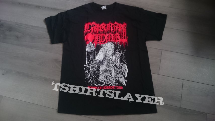 Carnal Tomb - Tombs Of Horror Tour T-Shirt