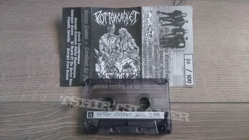 Rotten Casket - Consumed By Filth Demo Tape 