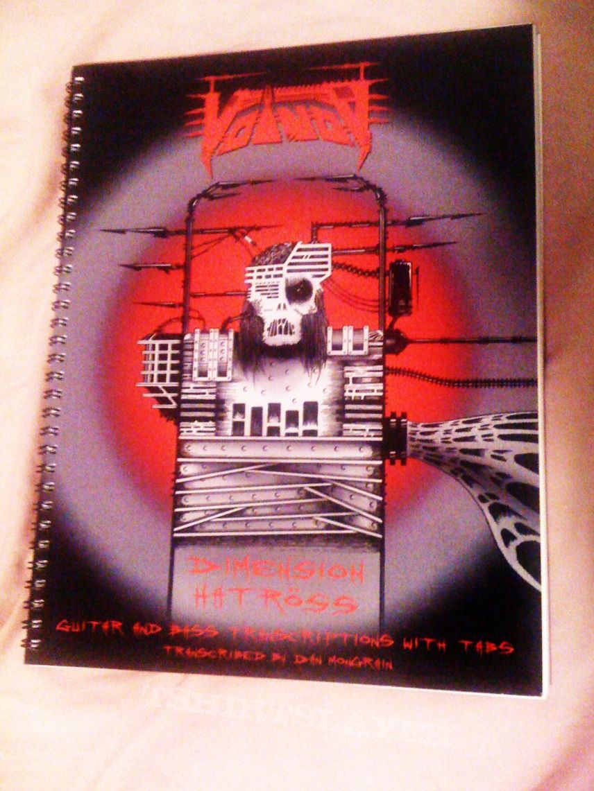 Voivod Dimension Hatross Tab Book