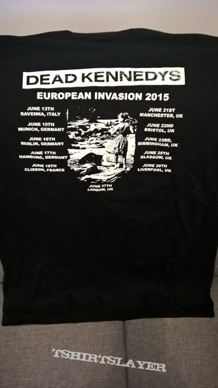 dead kennedys - european tour 2015 - size L