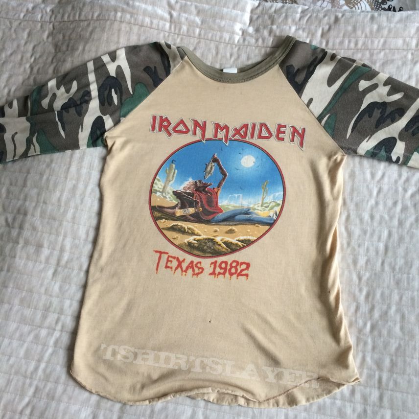 Iron Maiden the beast in Texas tour 1982