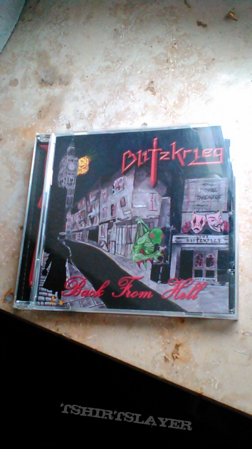 Blitzkrieg - Back From Hell CD *signed*