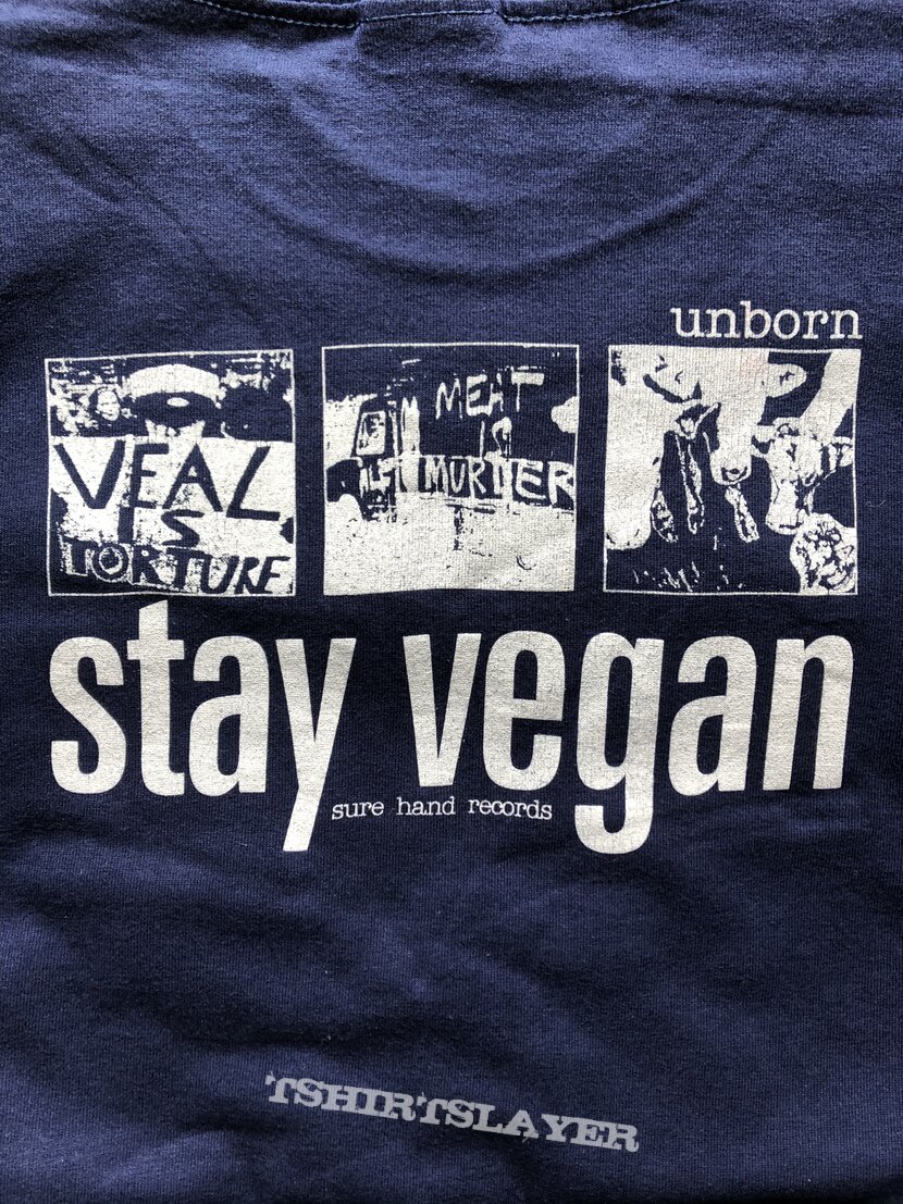 Unborn ‘Stay Vegan’ T-Shirt XL