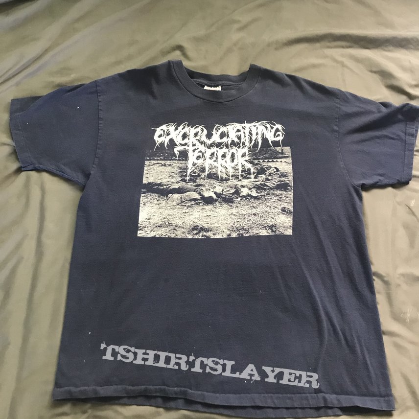 Excruciating Terror "Expression Of Pain" Original Shirt | TShirtSlayer  TShirt and BattleJacket Gallery