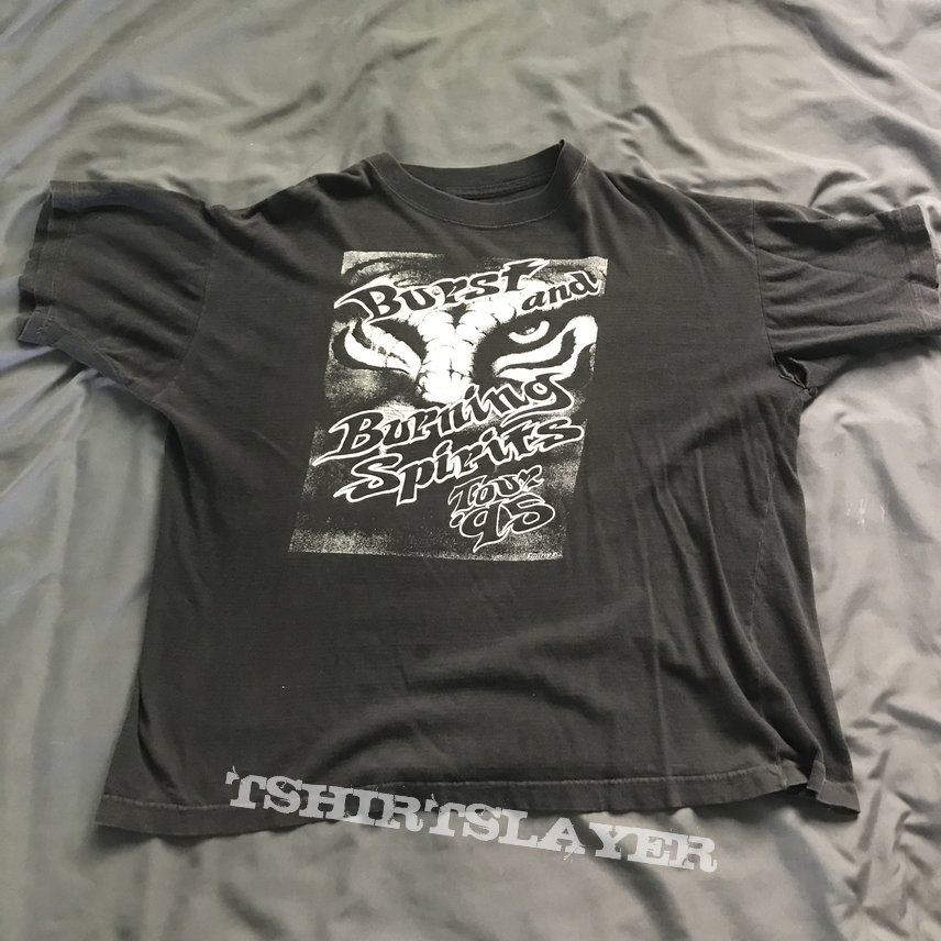 Burning Spirits Tour &#039;95 Shirt W/ Death Side, Nightmare