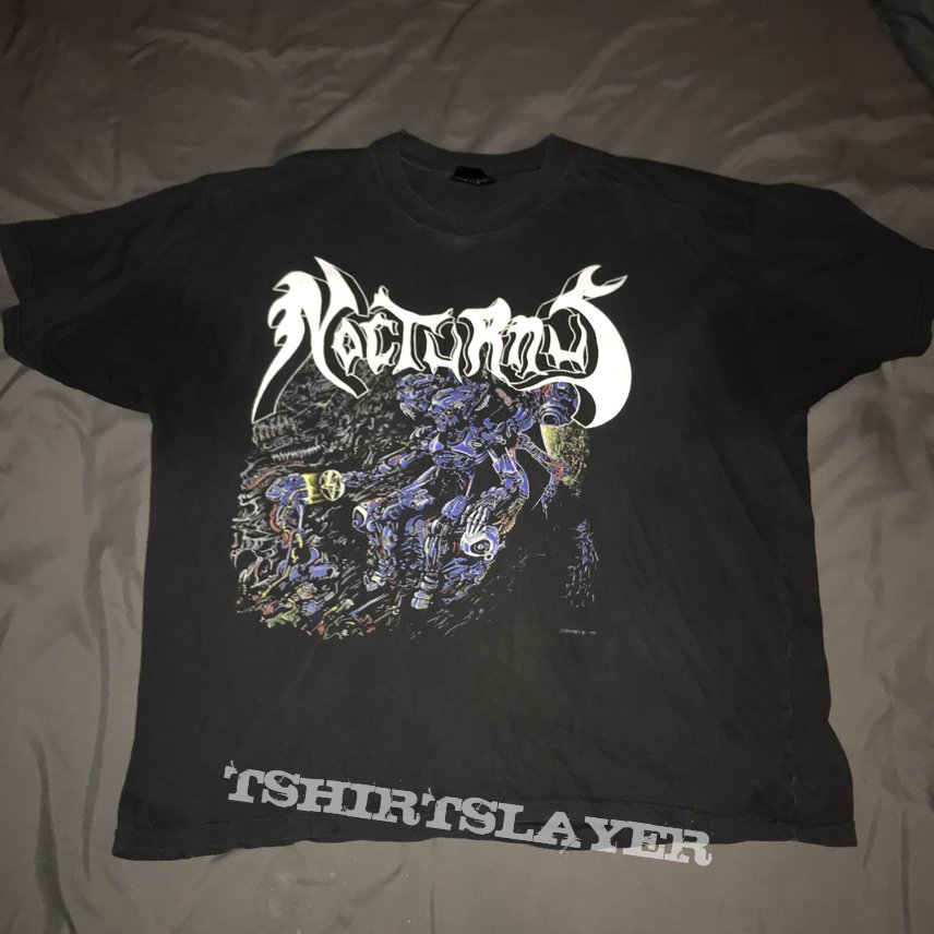 Nocturnus &quot;The Key&quot; Official Earache Shirt 1990