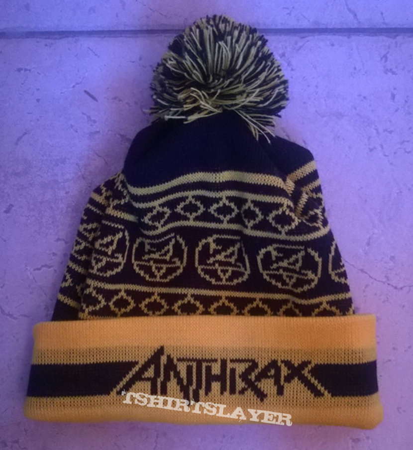 Anthrax Winter Bobble Hat