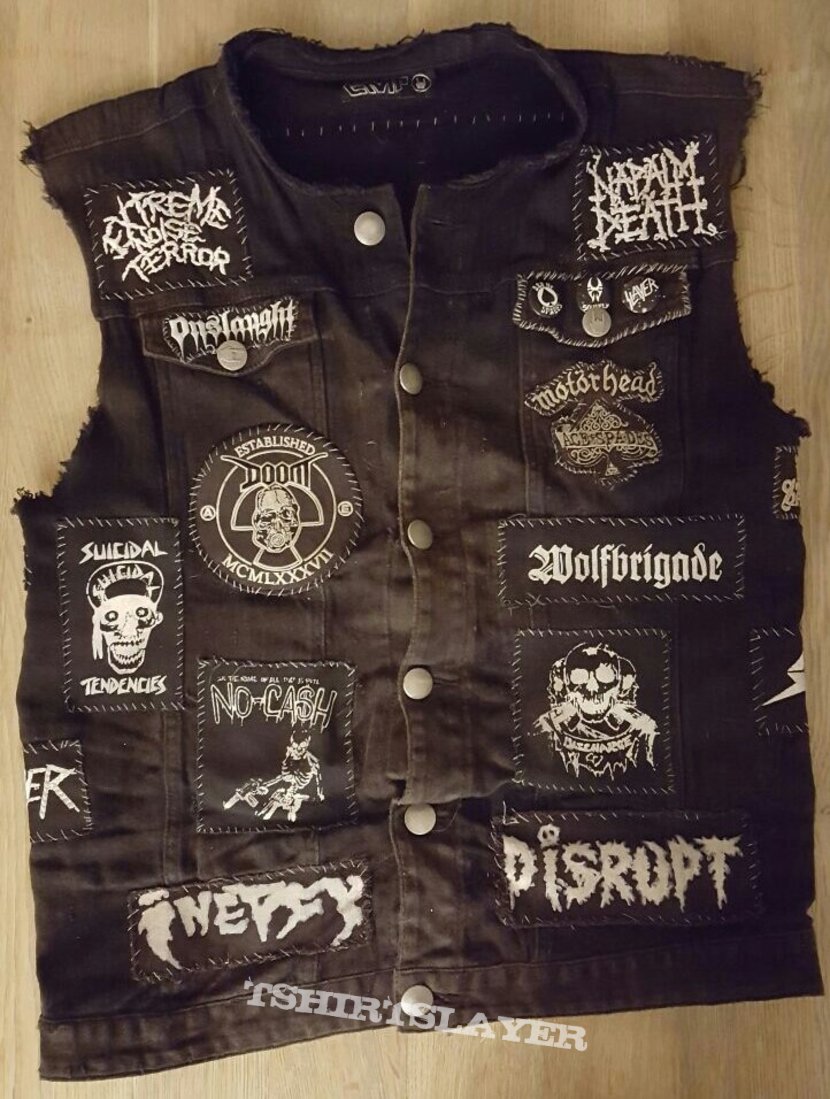 Napalm Death Crusty Thrashy Jacket update