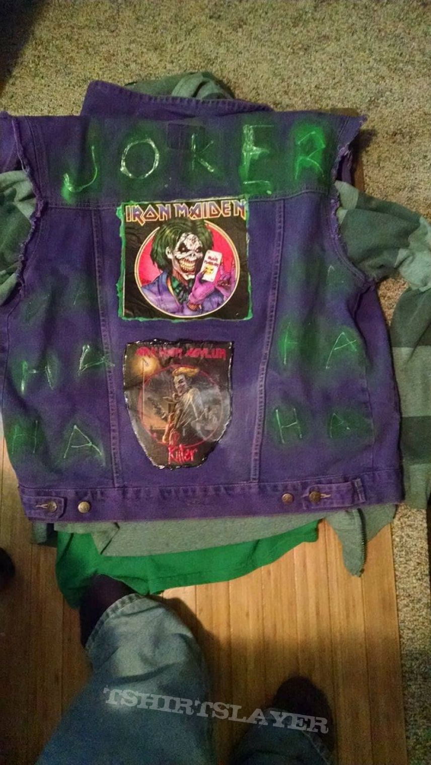 Iron Maiden Joker battlejacket 