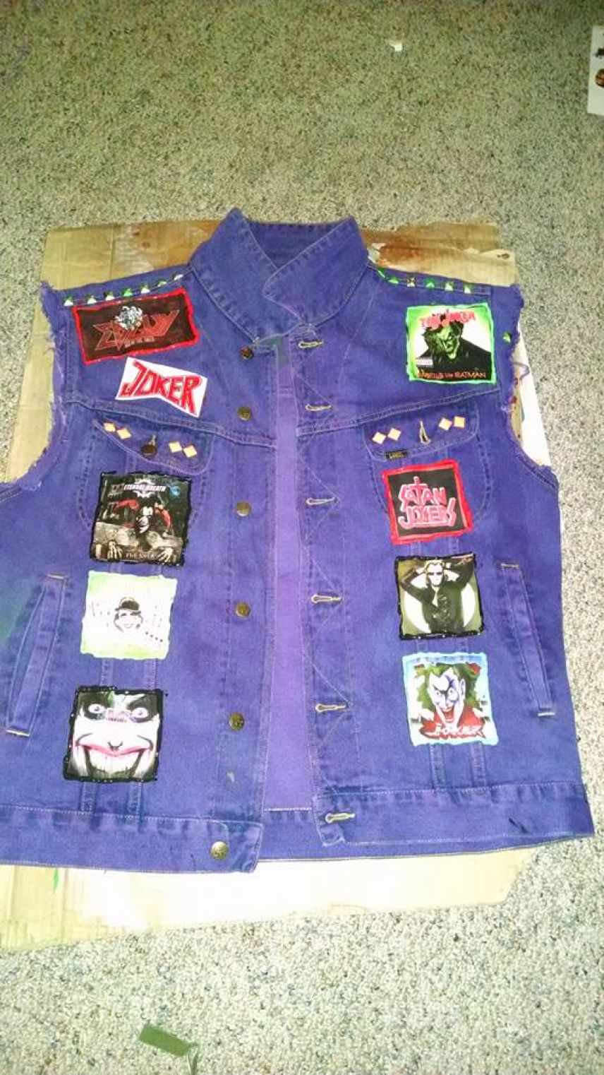 Iron Maiden Joker battlejacket 