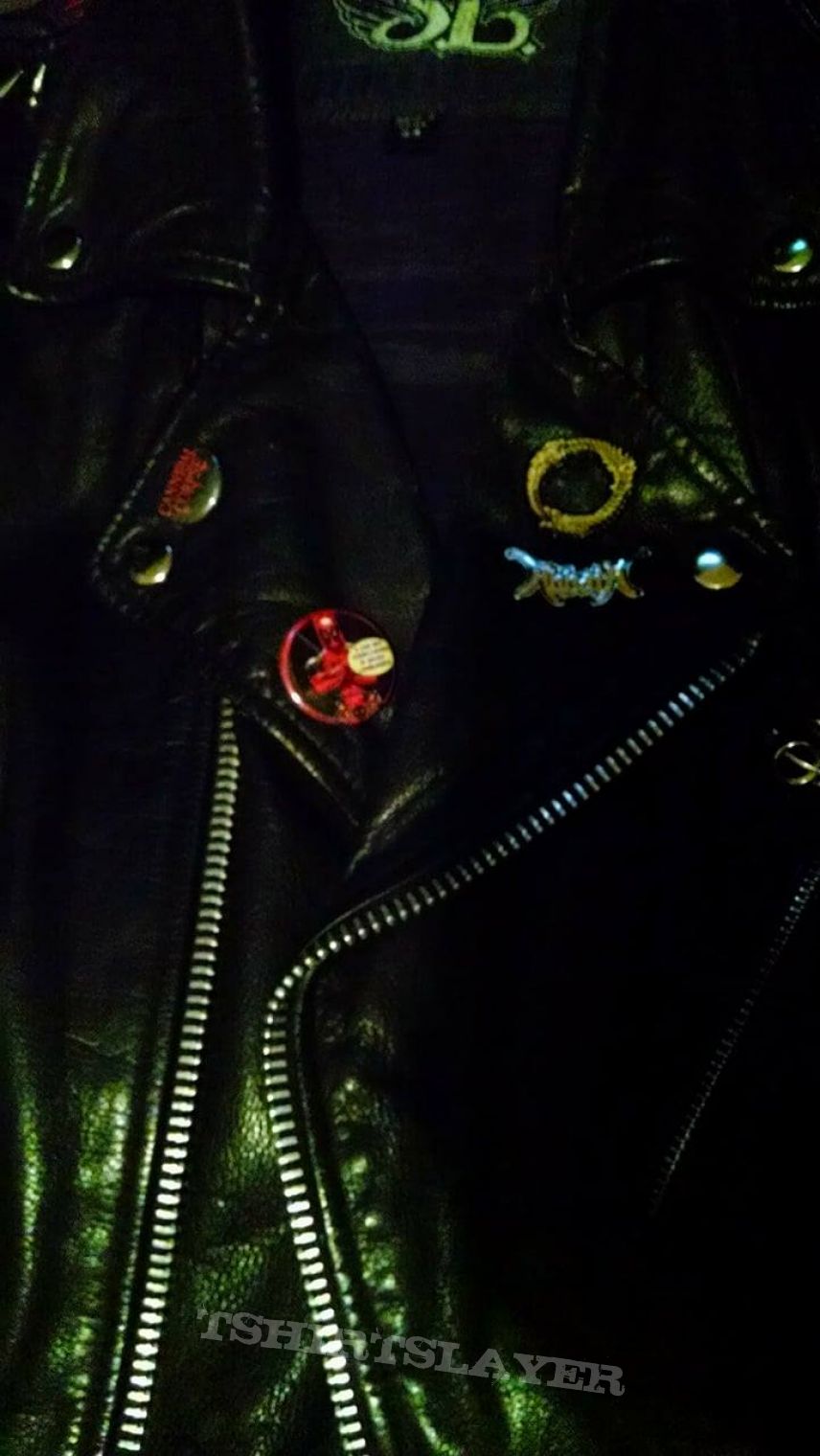 Overthrust Update on my glow in the dark Leather Jacket 