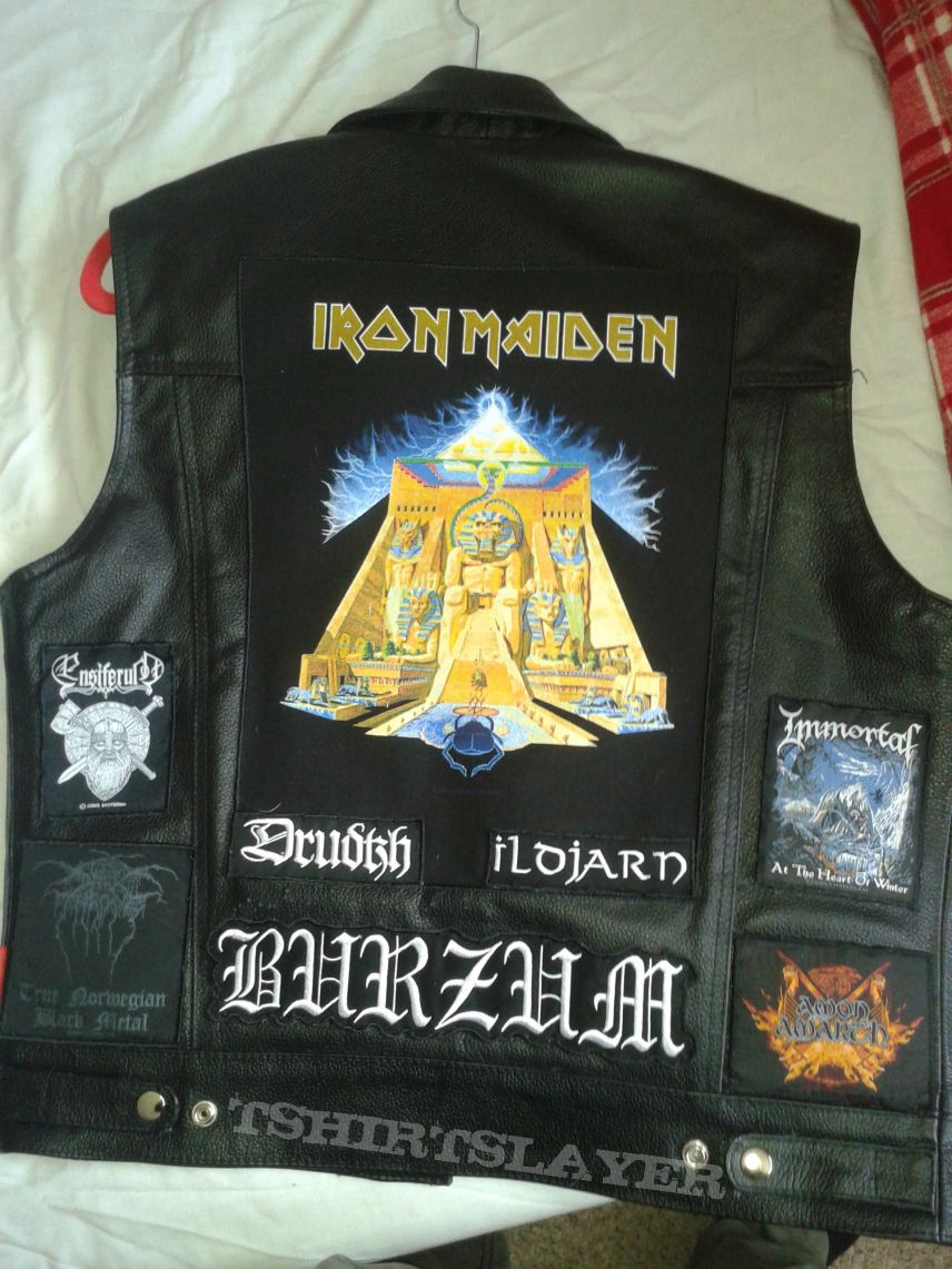 Iron Maiden WIP Battle Jacket #2