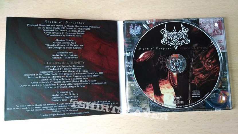 Funeratus - Storm of Vengeance / Echoes in Eternity CD digipak