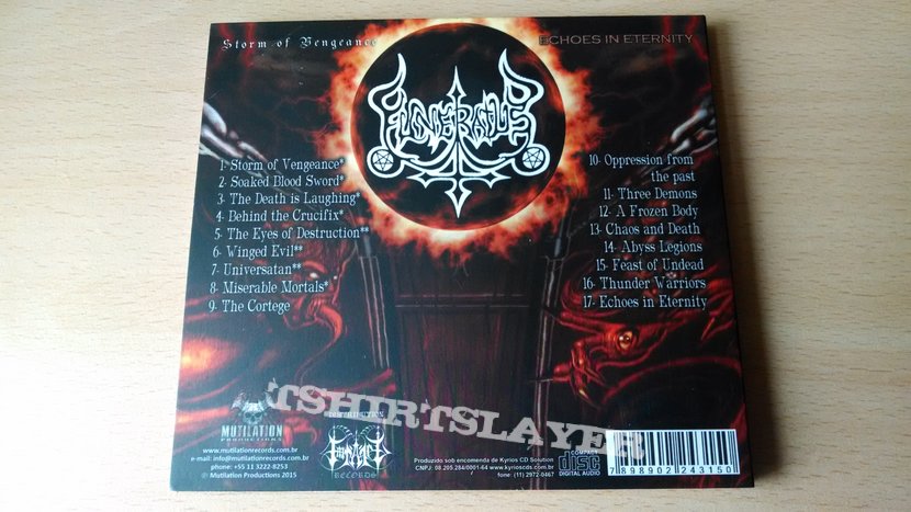 Funeratus - Storm of Vengeance / Echoes in Eternity CD digipak