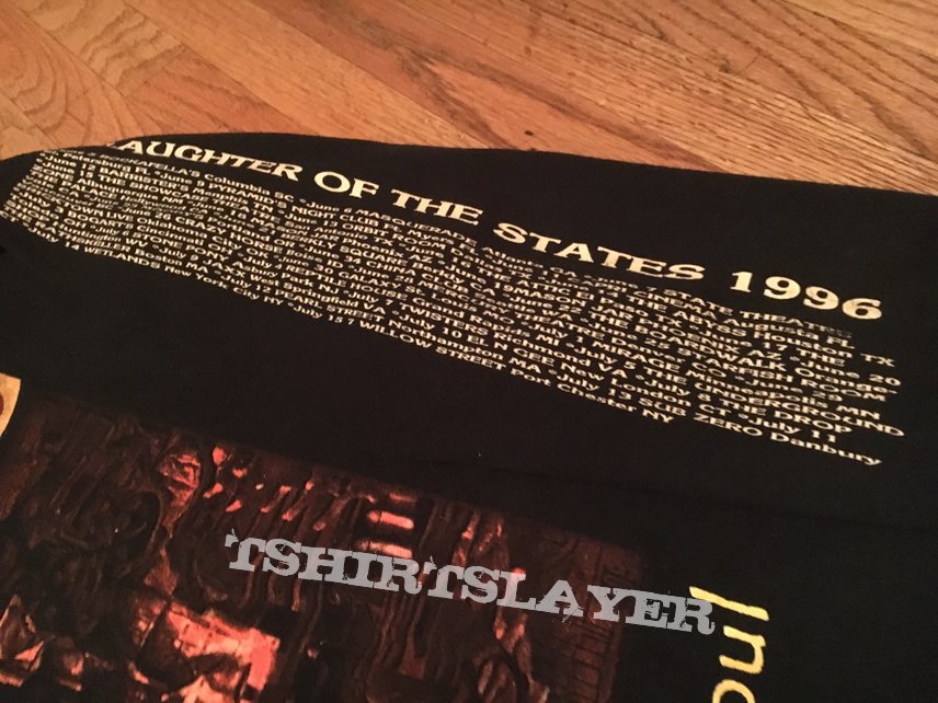 At The Gates “Slaughter Of The States Tour” long sleeve shirt XL