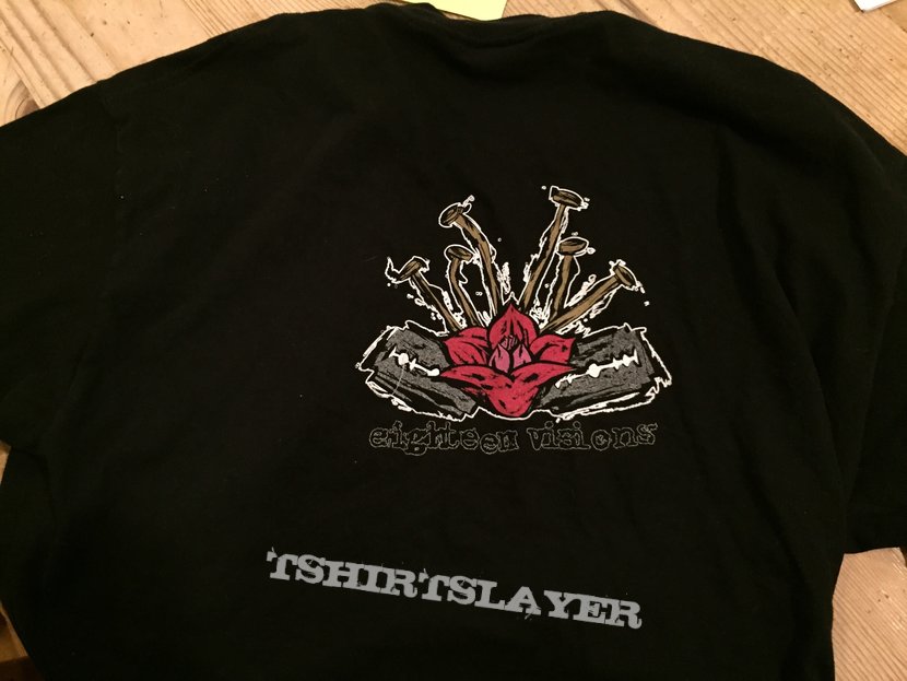 Eighteen Visions Yesterday is Time Killed Size XL Shirt Eighteen Visions Yesterday is Time Killed Size XL Shirt
