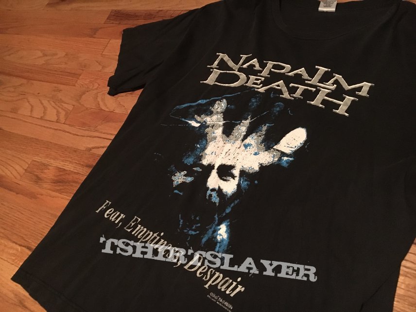 Napalm Death “Fear, Emptiness, Despair” t-shirt XL