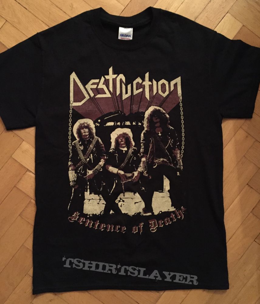 Destruction Shirt - Sentence Of Death