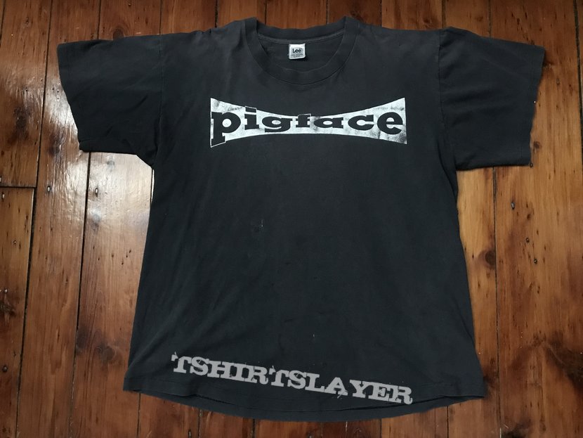 Pigface - 1991 Tour Ass Hole Shirt Lot XL 